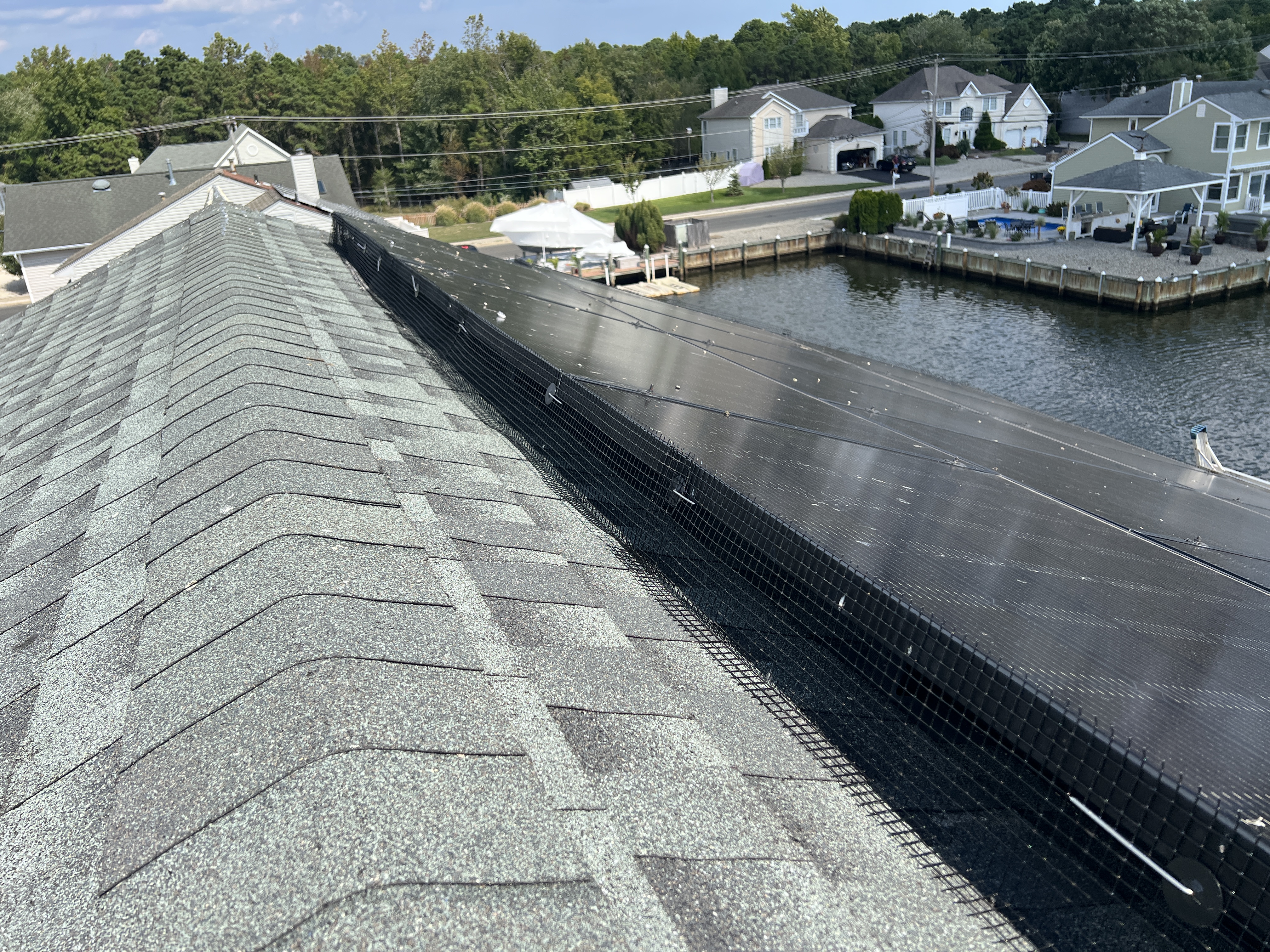 After placeholder showing a balcony after bird control work is completed